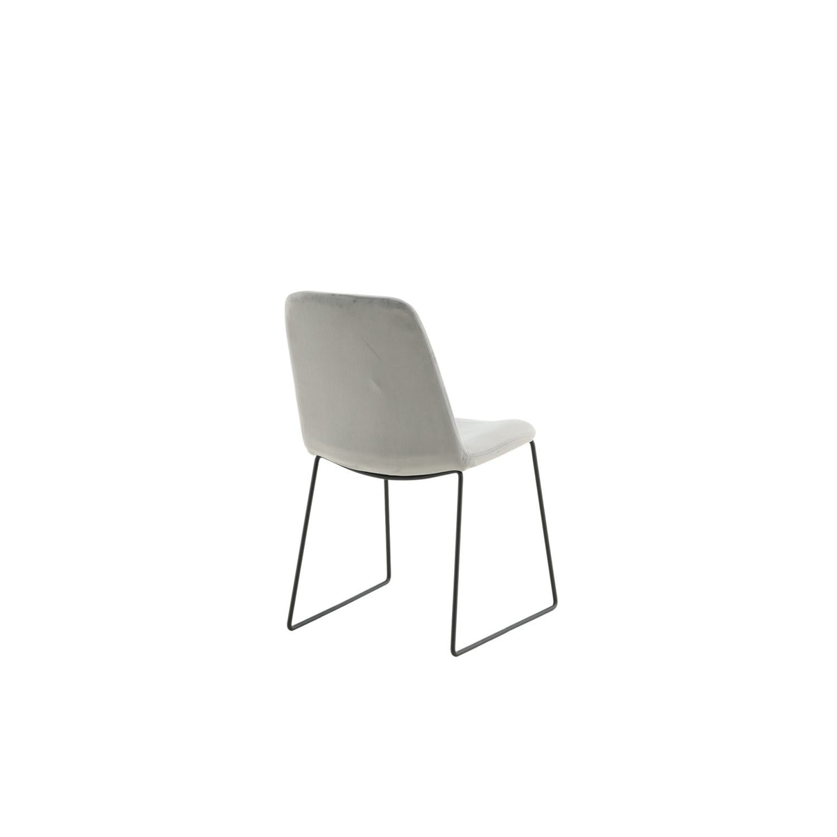 Muce Matstol Svart, Grå, Polyestersammet, 63 x 84 x 43