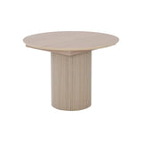 Scarlett Matbord Vitpigmenterad Ek, 105 cm