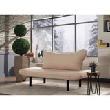 Tunis (150 x 70 x 75 cm) Creme 2-sits bäddsoffa