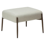 Glam Fotpall Bone White