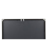 Lake Stor spegel Black, 3 x 193 x 67