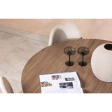 Durango, Polar Rund matgrupp Beige, Svart, Svart, valnöt, ⌀120