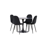 Glade, Polar Rund matgrupp Svart, Svart, ⌀100