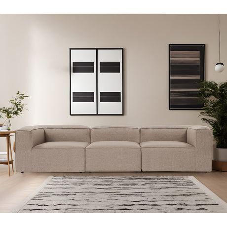 Sevilla 3 (297 x 66 x 105 cm) 3-sitssoffa Brun