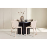 Strada, Astoria Oval matgrupp Beige, Svart, ⌀120