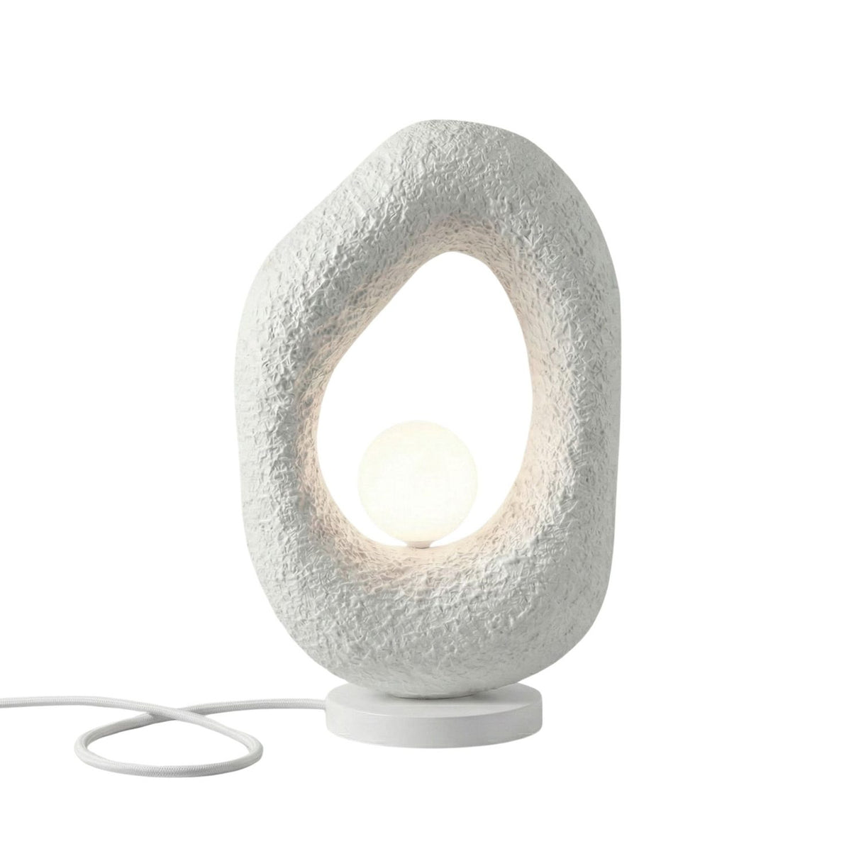 Vasli (H 50 cm) Vit Bordslampa