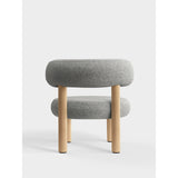 Fat Loungestol Divina Melange Light Grey NAW