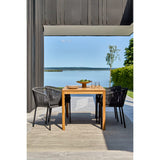 Delta Karmstol Svart/Teddy Black Svart