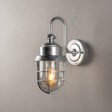 Cerignola E27 Vägglampa Ute Galvaniserad