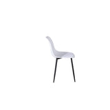Polar Matstol Svart,Vitt, Plast, 58 x 81 x 46