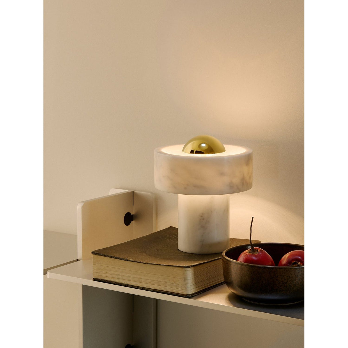 Stone Portabel lampa Gold