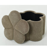 Bellis Sittpuff med Förvaring Ø60 cm Beige