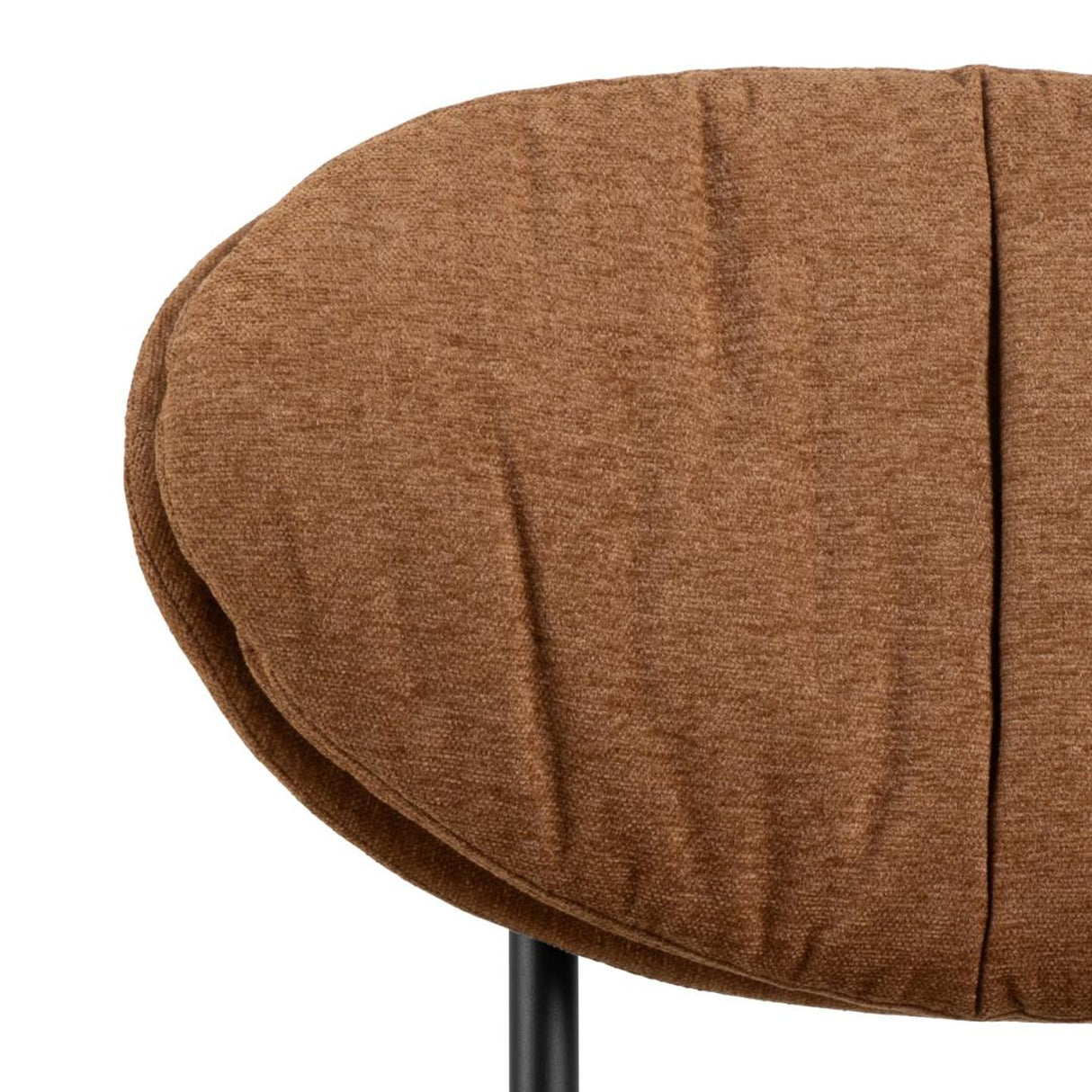 Malvik Loungefåtölj Apia tyg Terrakotta