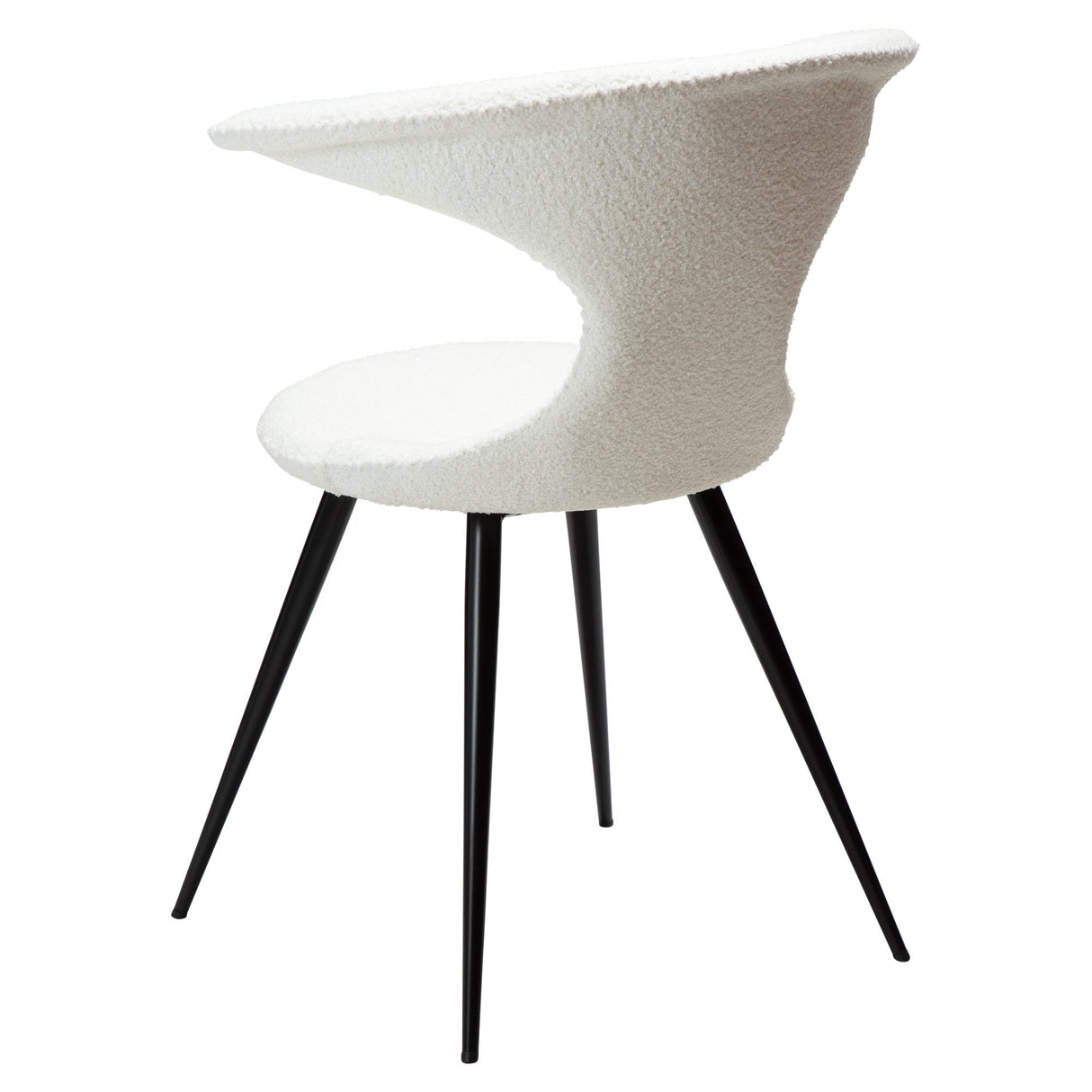 Flair Stol Snow Bouclé, Black