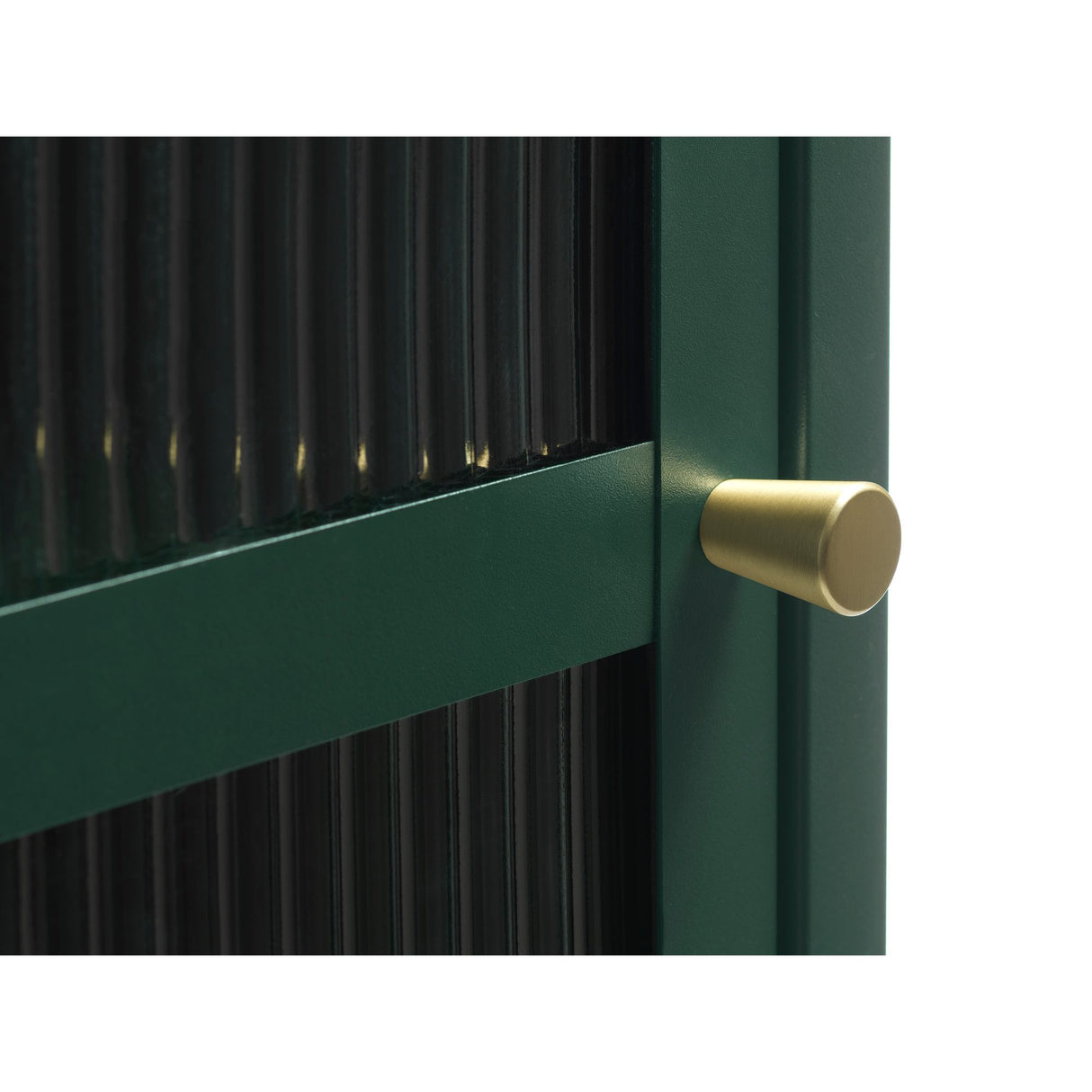 Riviera Vitrinskåp 160 cm Grön