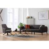 Lima 3-sits (220 x 84 x 77 cm) 3-sits bäddsoffa Antracit
