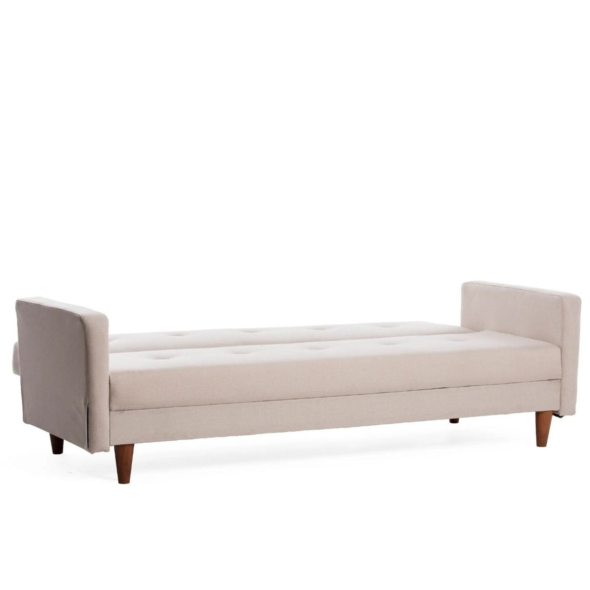 Manila (200 x 83 x 75 cm) Creme 3-sits bäddsoffa