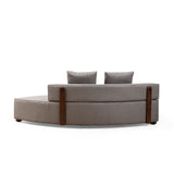 Paramaribo U-form (360-105 x 70 cm) Grå Hörnsoffa