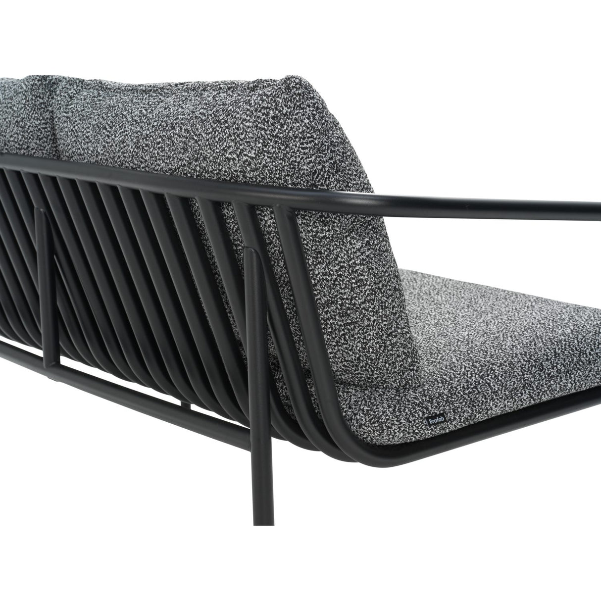 Bendt 2-sits Soffa 138x72 cm Svart/Teddy Ant