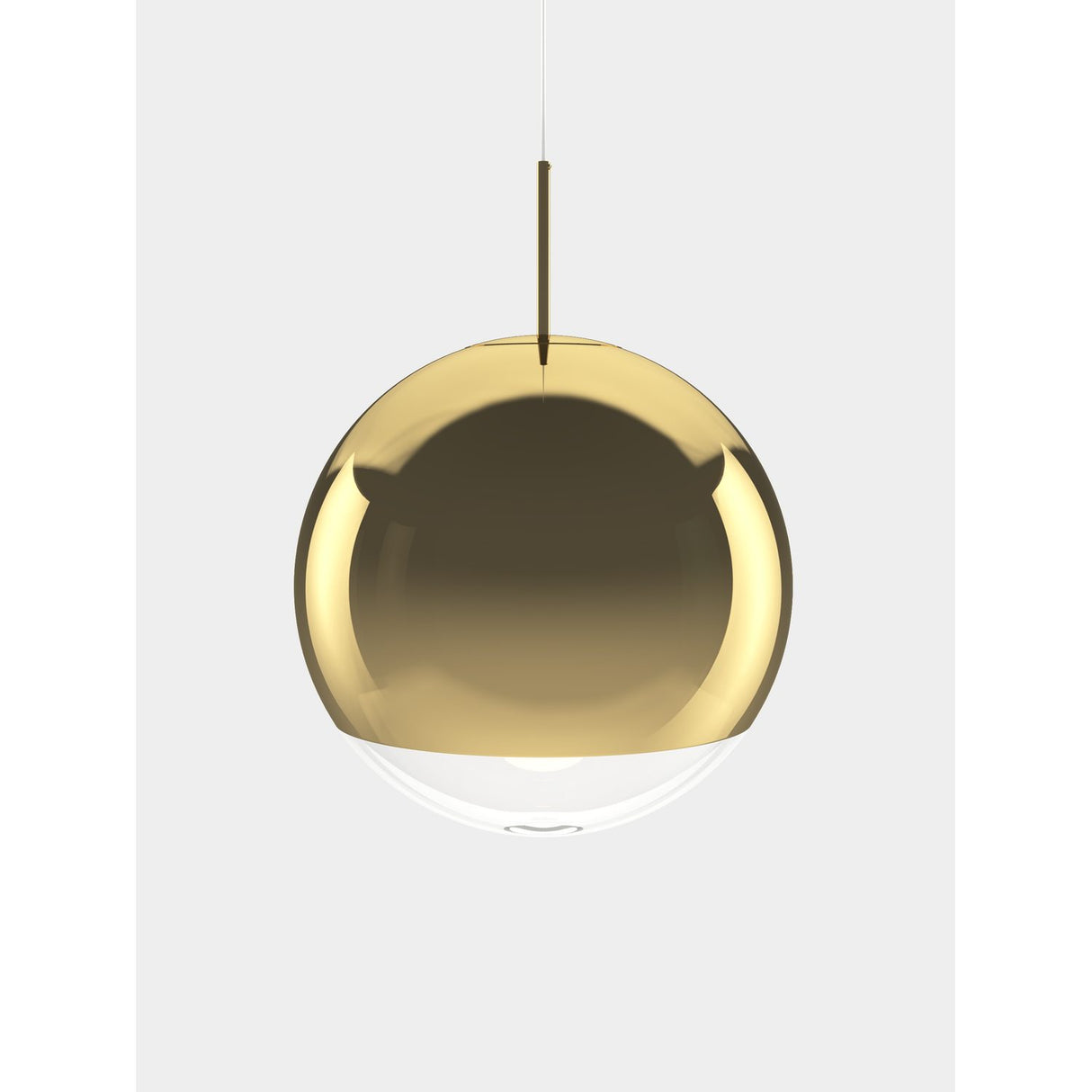 Mirror Ball Pendellampa Gold, 50 cm
