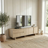 Carpi (180 x 55 x 45 cm) TV-bänk Naturlig ek