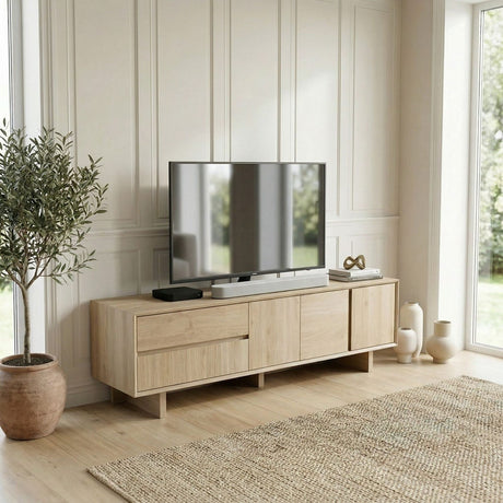 Carpi TV-bänk Naturlig ek