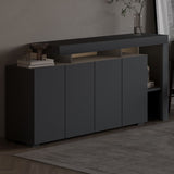 Cork (170 x 80 x 35 cm) Konsolbord Antracit