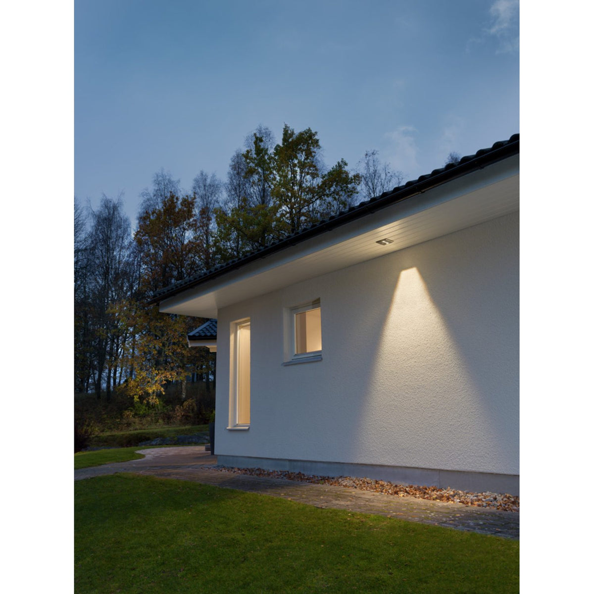 Infälld HP-LED Justerbar/Dimbar Taklampa Ute