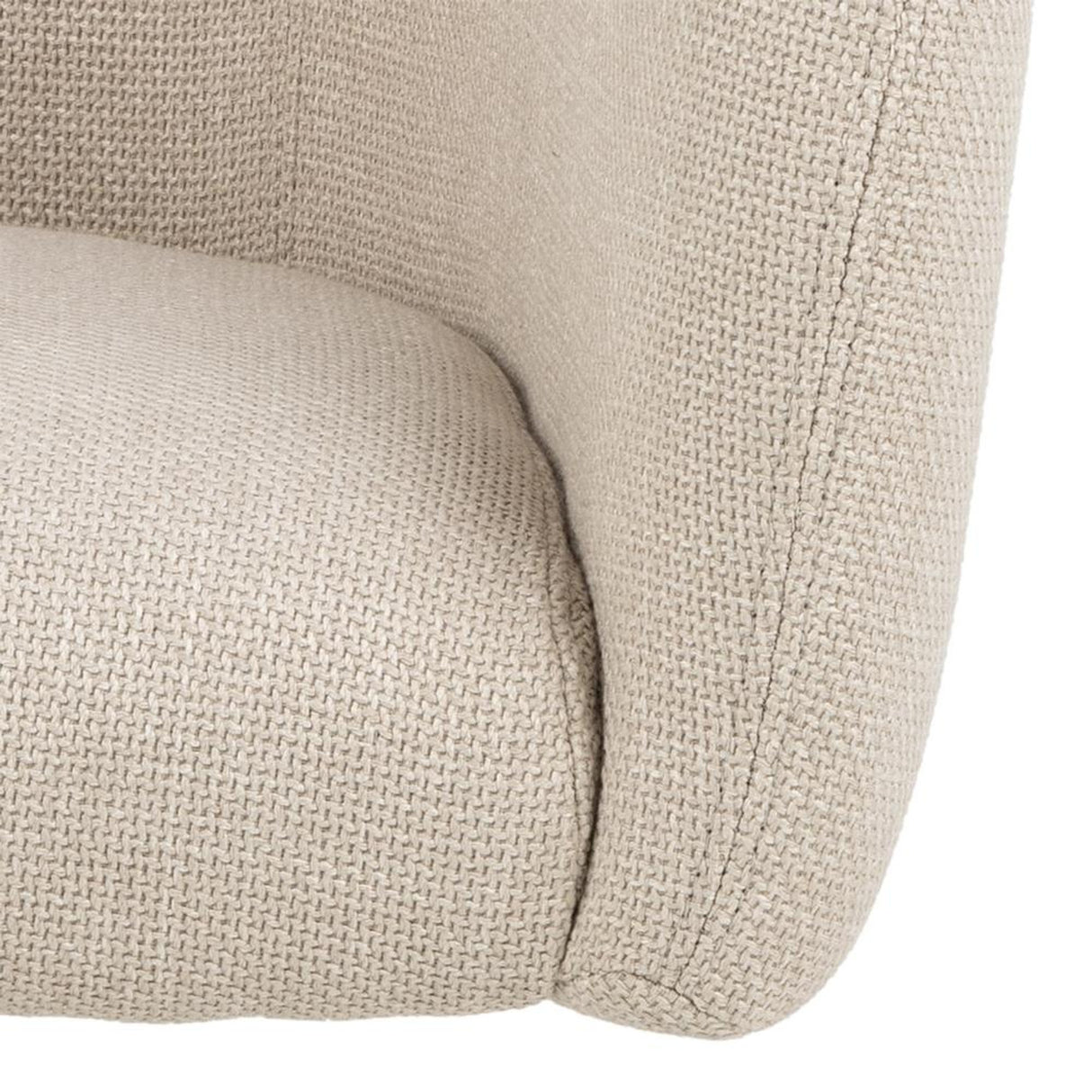 Ramsey Loungefåtölj Basel tyg Beige