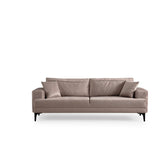 Harare 3-sits (234 x 100 x 78 cm) 3-sitssoffa Beige