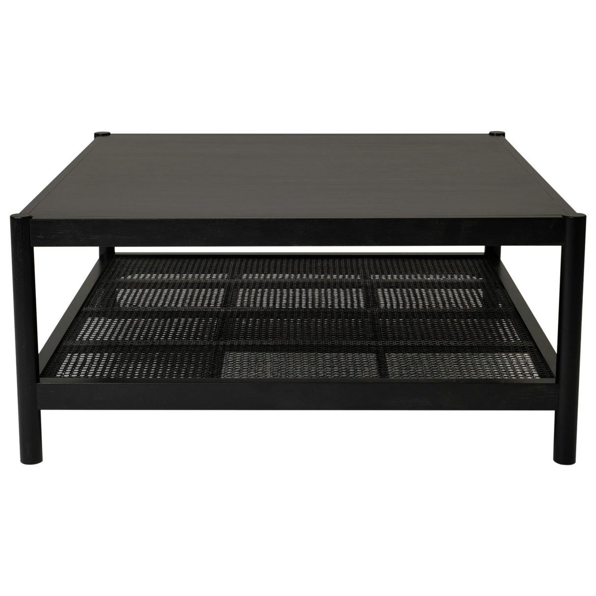 Raffels Svart Ek 90x90 cm Soffbord