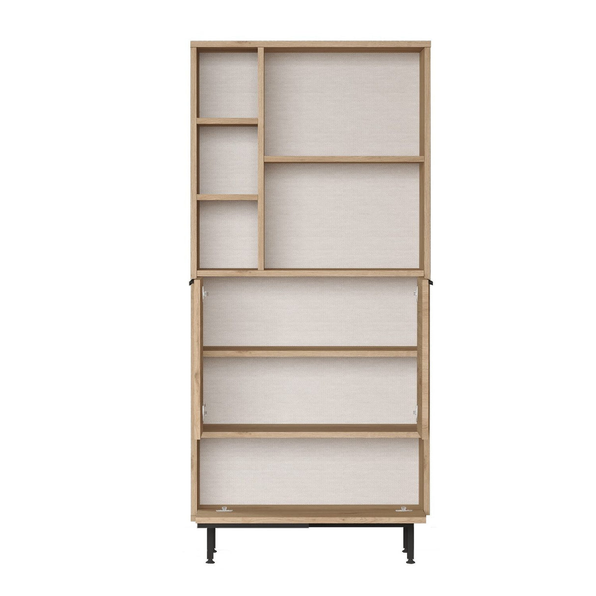 Paramaribo Cabinet (74,8 x 161,6 x 35,5 cm) Valnöt Förvaringsskåp