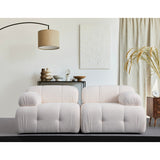 Reykjavik 2 (190 x 95 x 75 cm) 2-sitssoffa Vit