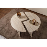 Salma Soffbord Travertine