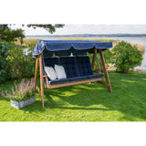 Dalom/Slöinge Hammocktak Blå/Vit