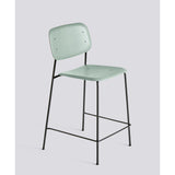 Soft Edge 90 65 cm Barpall Dusty green – ekfaner med vattenbaserad lack