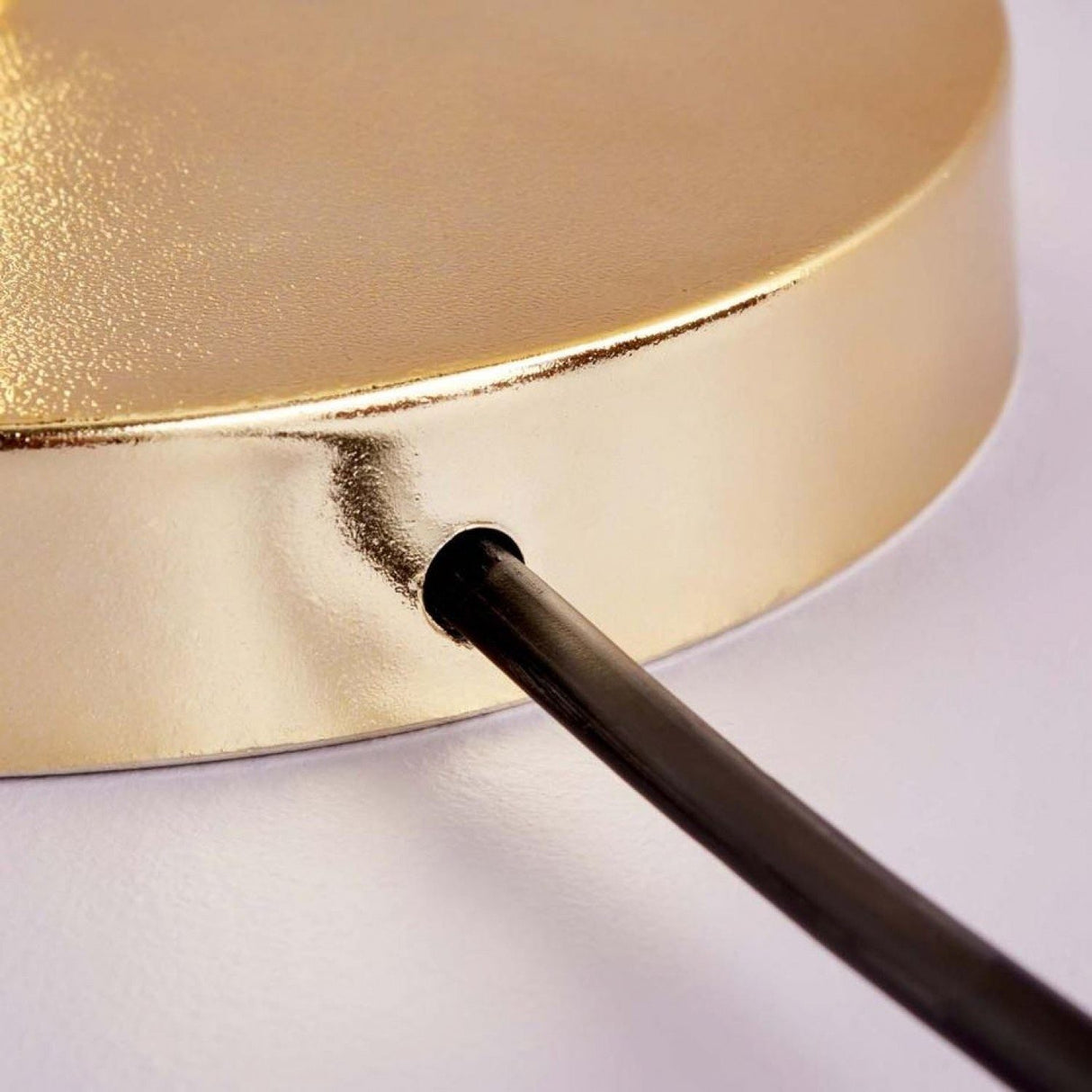 Tallinn (H 37 cm) Vit Guld Bordslampa