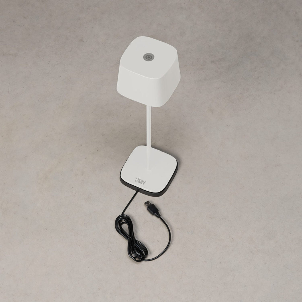 Capri bordslampa USB Bordslampa Ute/Inne Vit