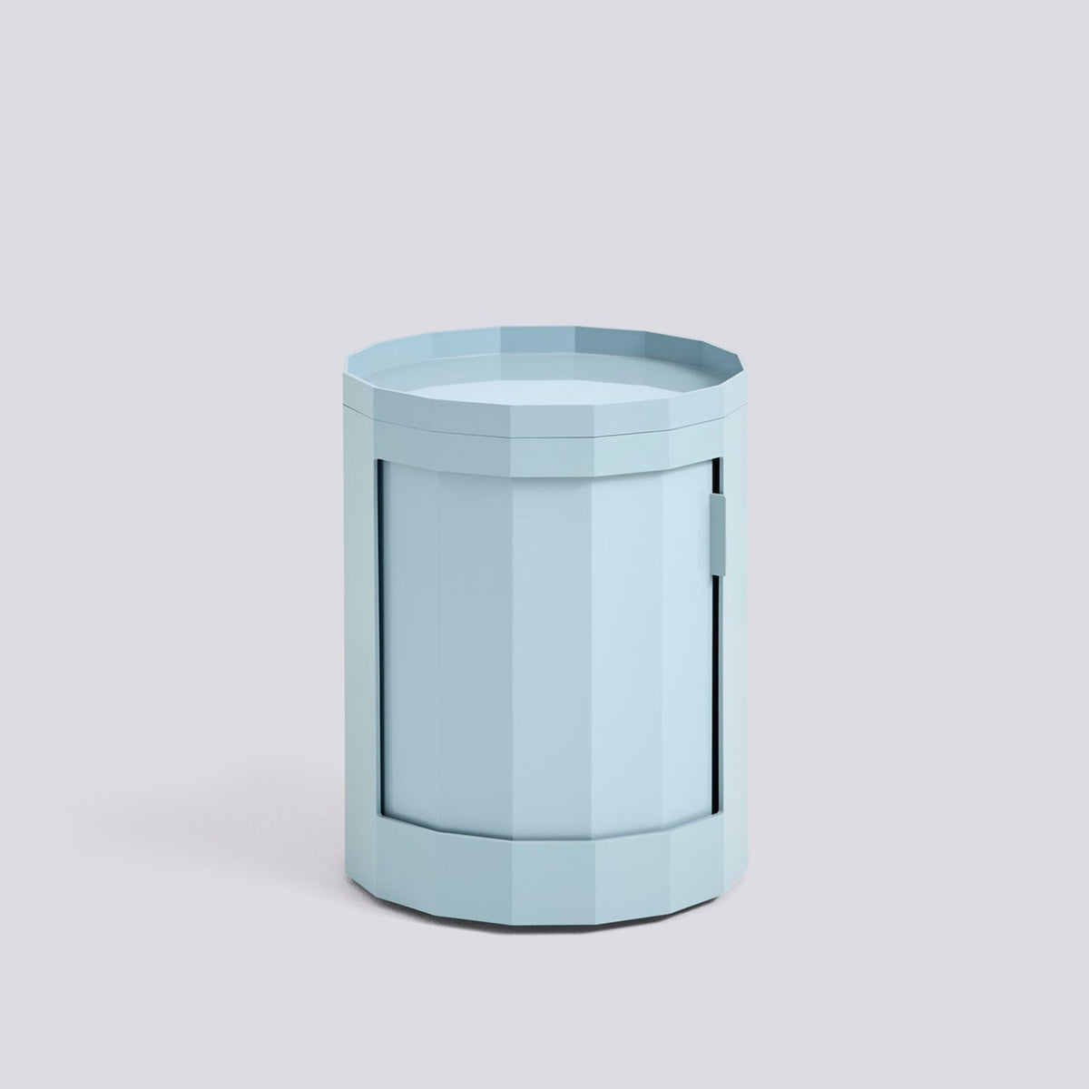 Facet Cabinet 100 38 × 38 × 49 cm Skåp Misty blue
