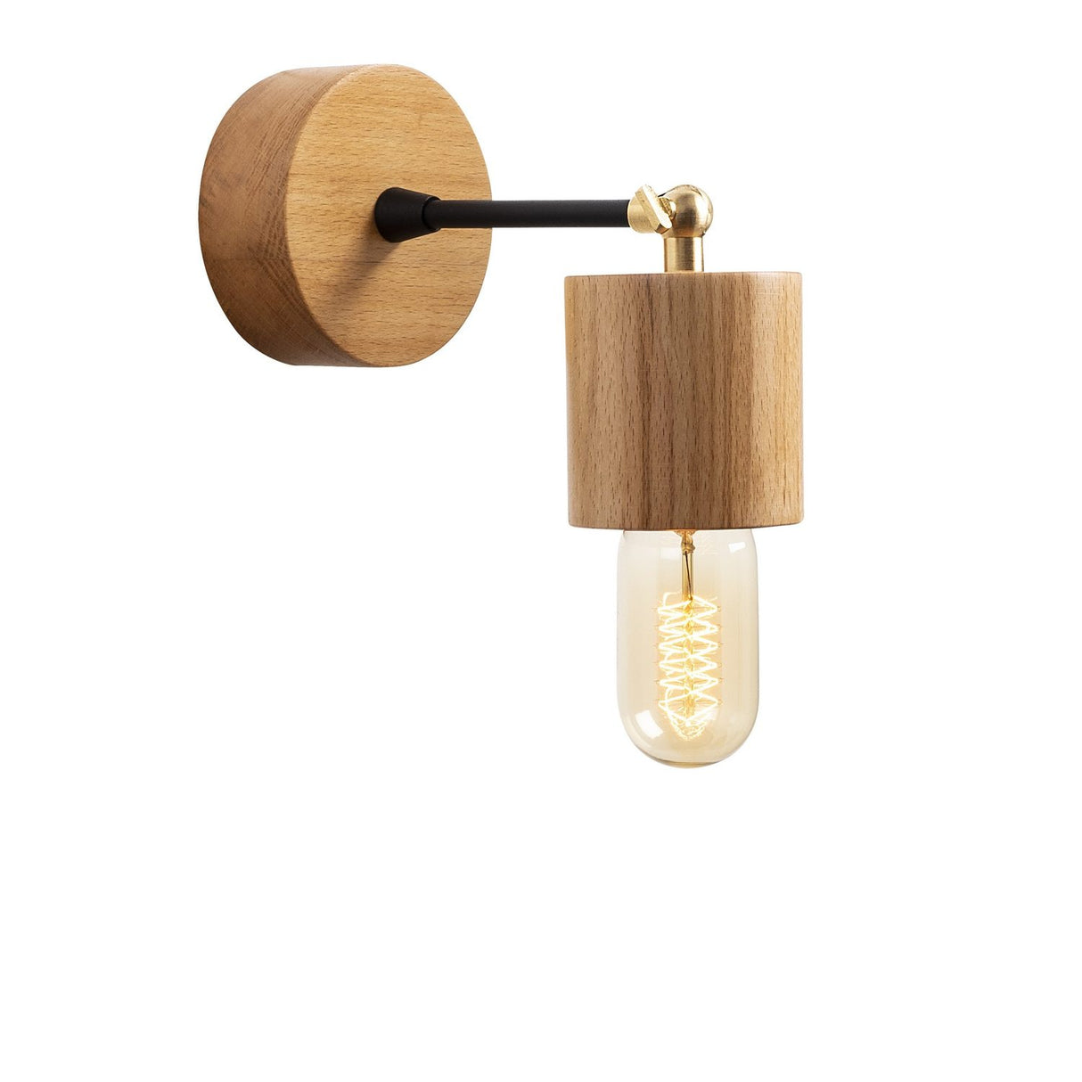Praia (15 x 30 cm) Natur Vägglampa