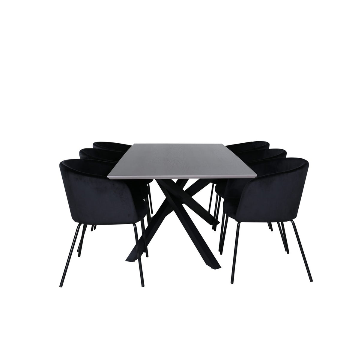Piazza, Berit Rektangulär matgrupp
