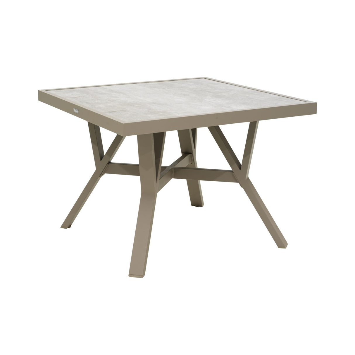 Samvaro Soffbord Khaki/Sand 90x90 cm