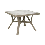 Samvaro Soffbord Khaki/Sand 90x90 cm