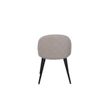 Sammet Matstol Beige