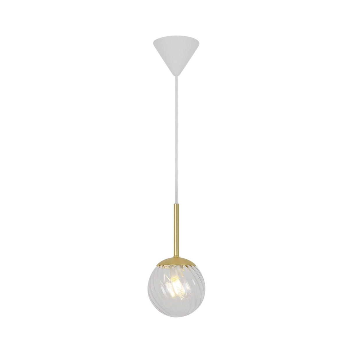 Chisell Mässing Taklampa 15 cm