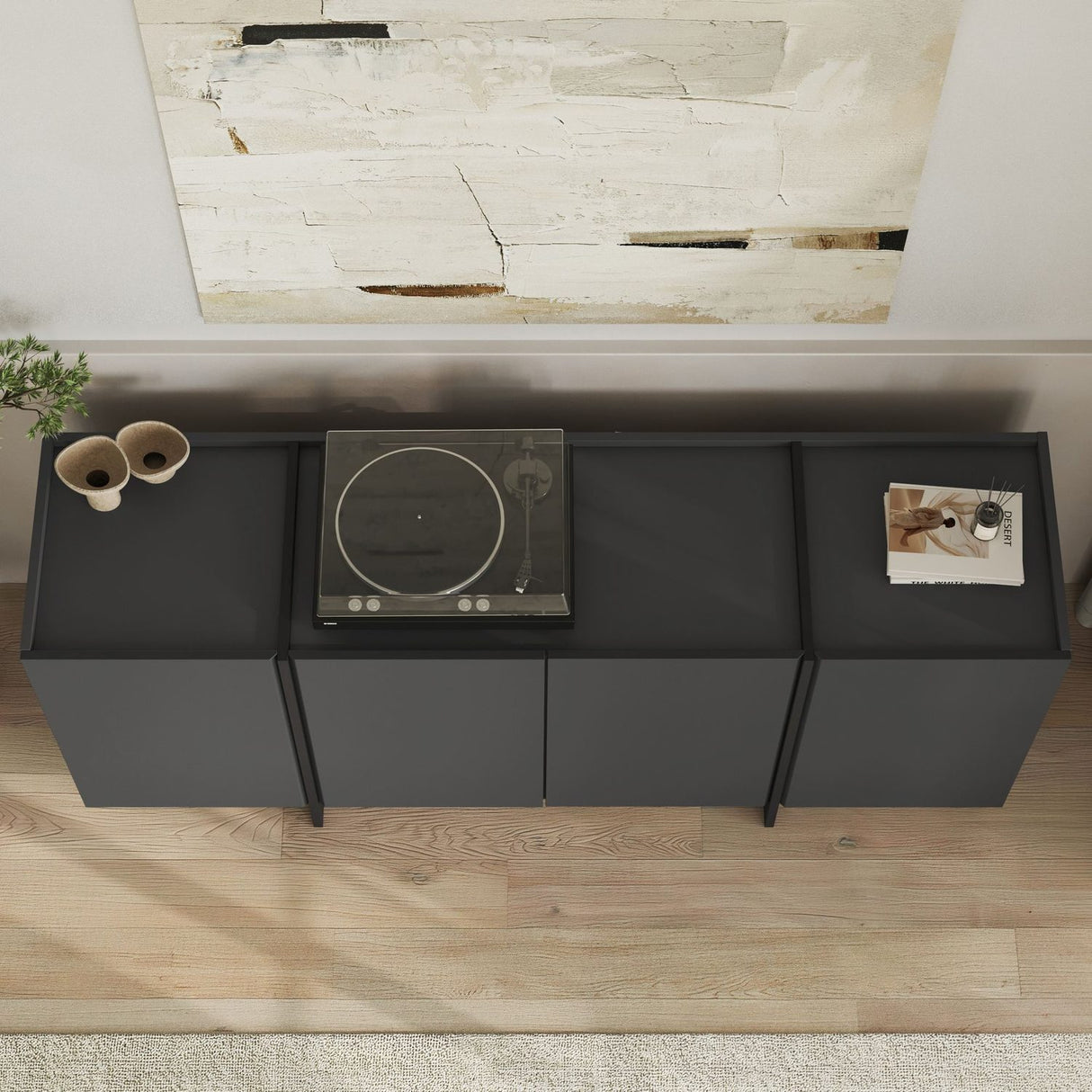 Dant Konsolbord Antracit Svart