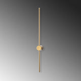 Doha (91 x 10 x 7 cm) Vägglampa Guld