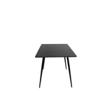 Silar Rektangulärt matbord Black, 120 x 80