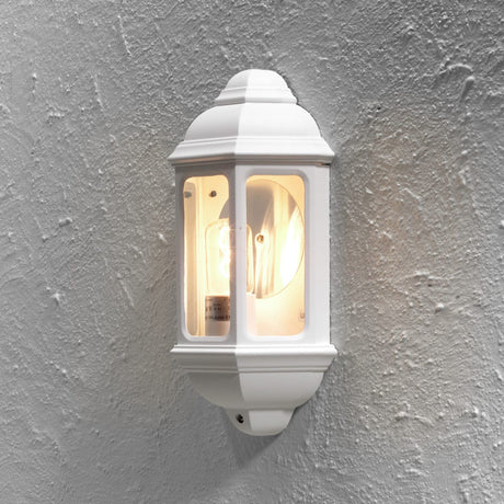 Cagliari Plafond E27 Vägglampa Ute Vit