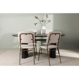 Isolde, Seda Oval matgrupp Beige,Brun, Svart, 180 x 90